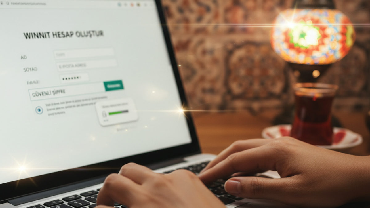 Winnit hesap oluşturma sürecinde dikkat edilmesi gereken güvenlik ayarları.